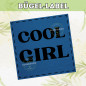 Preview: Bügel-Label Cool Girl